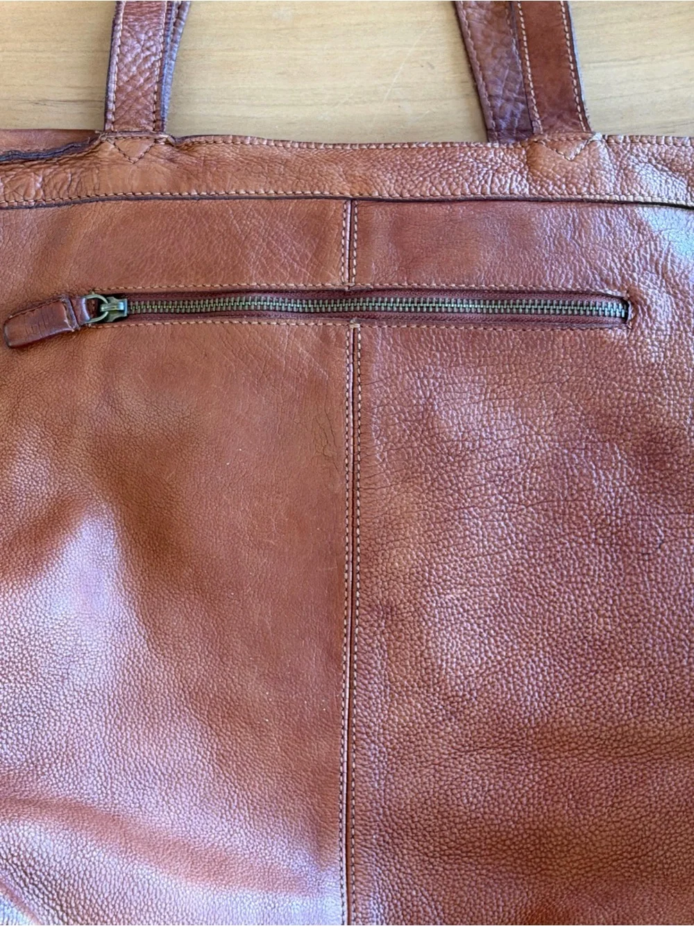 Trades Of Hope LEather Brown shoulder bag Purse Crossbody Woven Interlocking